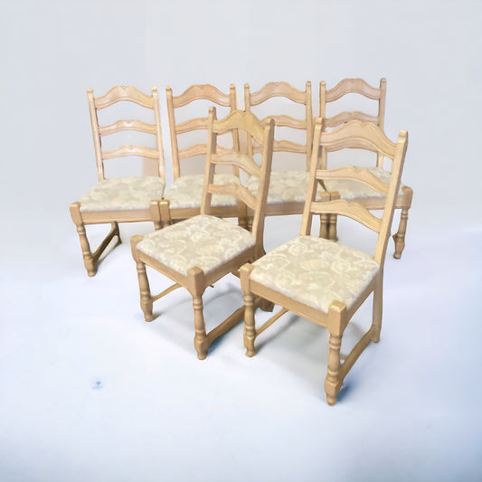 6 ozolkoka krēsli